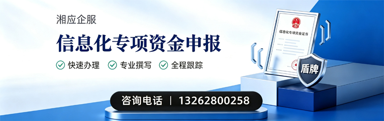 黔南信息化专项资金申报服务