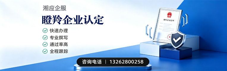 黔南瞪羚企业认定申报服务