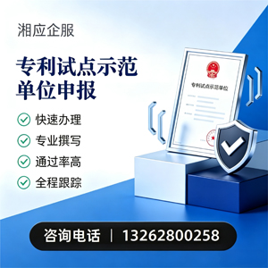 黔南专利试点示范单位申报服务
